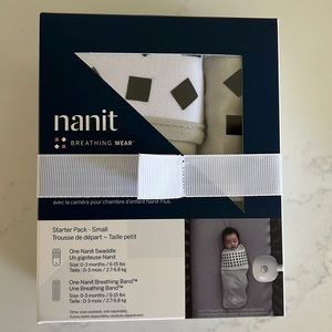 NWT Nanit swaddle and breathing band
